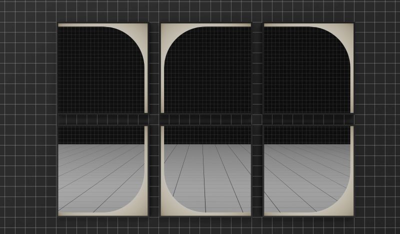 Kolekcja luster antoniolupi Dialoganti