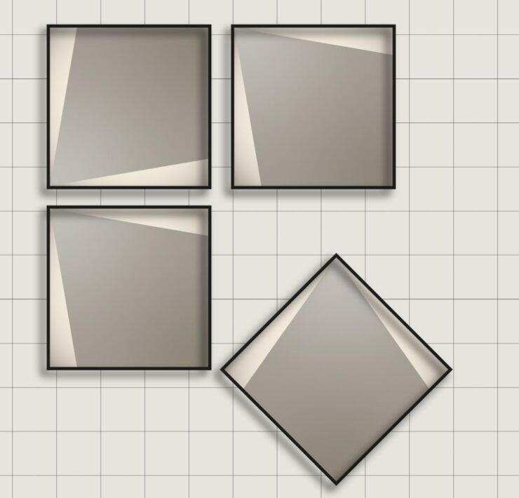 Kolekcja luster Dialoganti anotniolupi